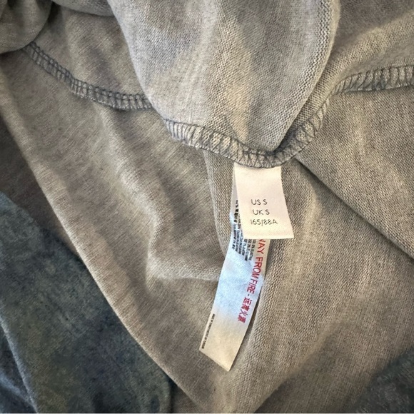 Anthropologie Saturday/Sunday Blue Zelda Tunic Dress Size Small Stretch Casual - Picture 11 of 11